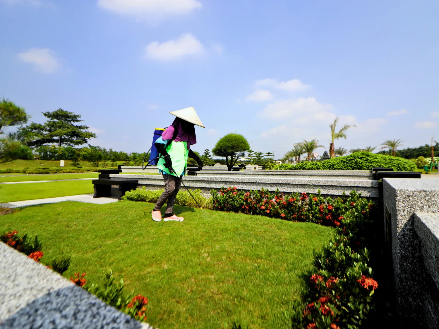 fasilitas di Al-Azhar Memorial Garden
