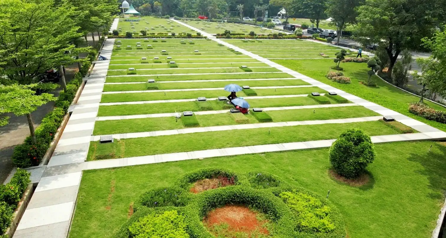 Area Zona Wardah Al-Azhar Memorial Garden Karawang Area Zona Wardah Al-Azhar Memorial Garden Karawang